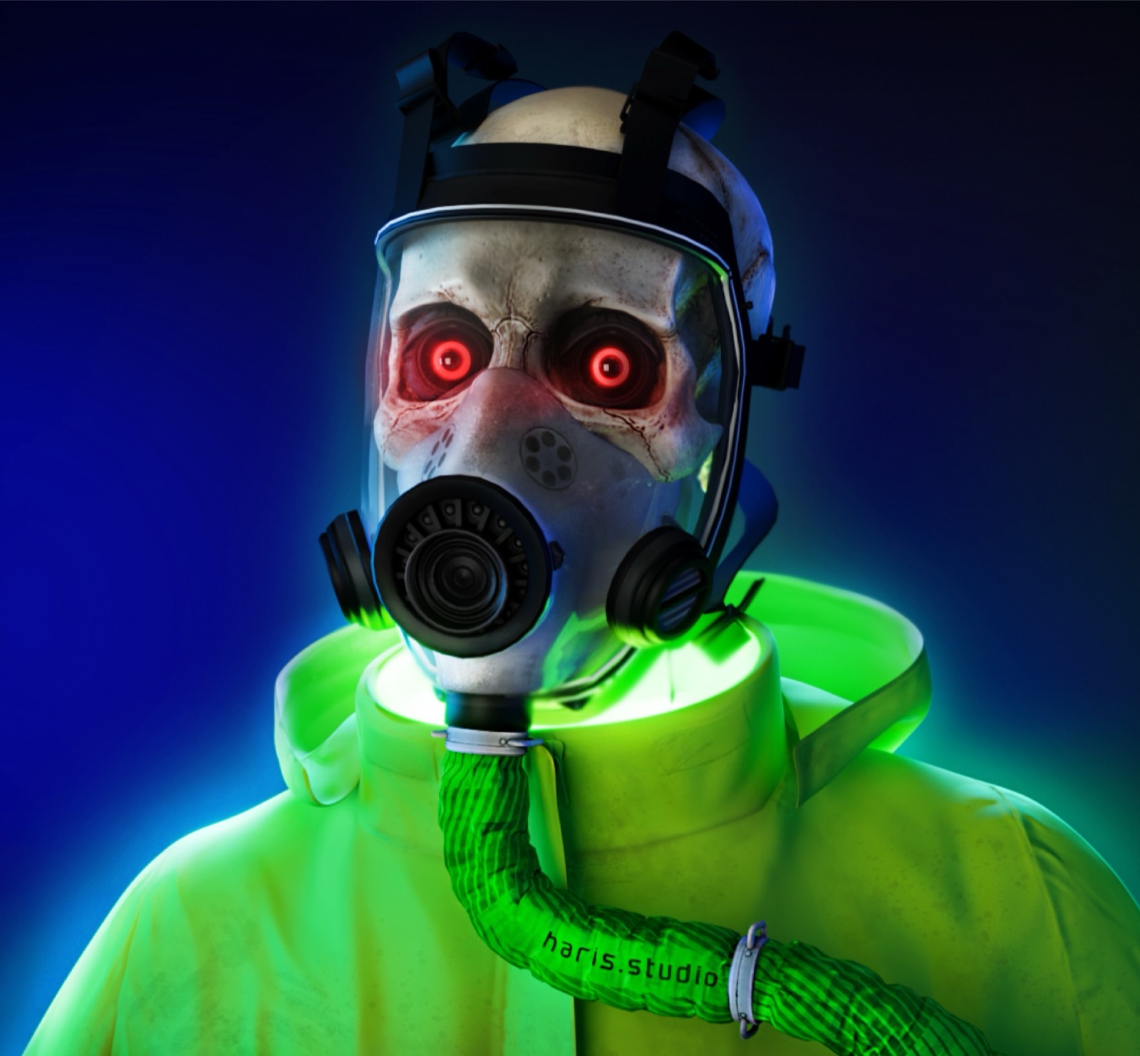 Skull Radioactive — görsel 1